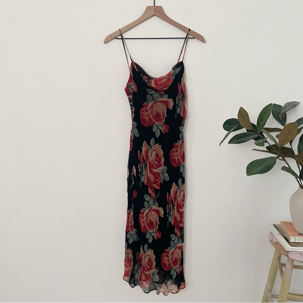 Vintage Betsey Johnson Rose Dress